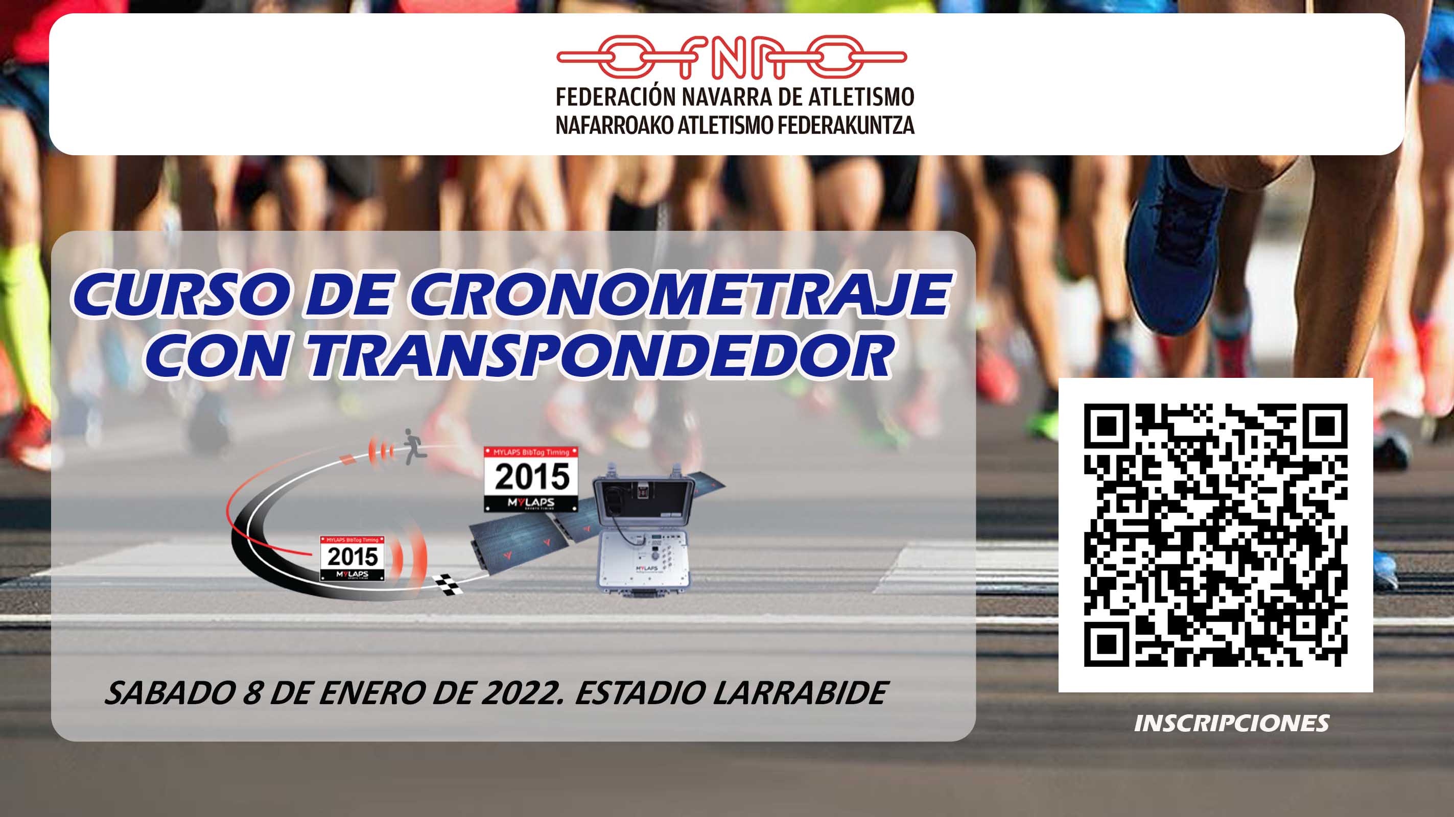 Inscripci&oacute;n curso de cronometraje con transpondedor